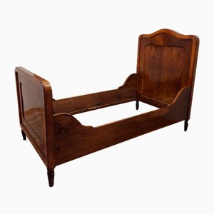 Antique Biedermeier Bedframe in Wood