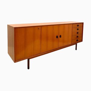 Credenza Faggio in legno di Georges Coslin per Faram, Italia, anni '60