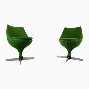 Polaris Chairs attributed to Pierre Guariche for Meurop, 1960s, Set of 2