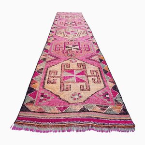 Tappeto Oushak Runner, Turchia, anni '60