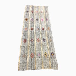 Kilim Handmade Wool Runner Rug, 1960s