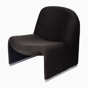 Black Alky Lounge Chair by Giancarlo Piretti