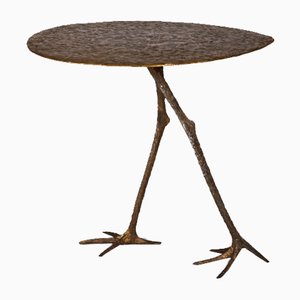 Bronze Side Table by Sylvie Mangaud