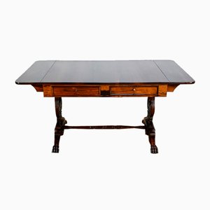 Table de Bureau à Volets Début 19ème Siècle