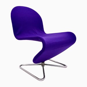 Chaise Modèle System 1-2-3 par Verner Panton pour Fritz Hansen, Danemark, 1973