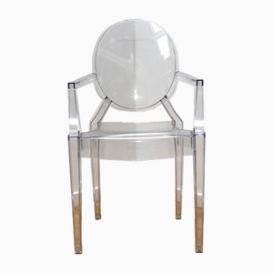Louis Ghost Chairs by Philippe Starck for Kartell, Set of 2