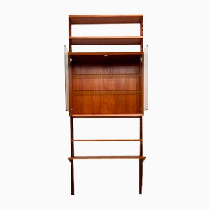 Small Mid-Century Modern Royal System Wall Unit by Poul Cadovius for Cado, Denmark, 1950s