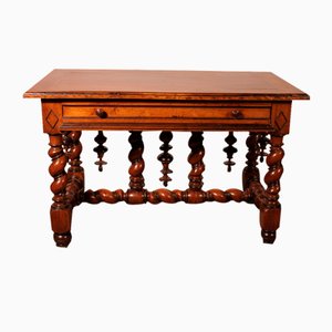 Louis XIII Center Table or Console in Walnut, Early 17 Century