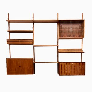 Mid-Century Modern Royal System Wall Unit by Poul Cadovius for Cado, Denmark, 1950s
