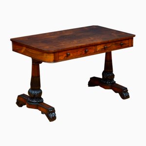 Rosewood Library Table in the style of Gillows, 1830s