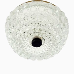 Mid-Century Bubble Glas Einbau-/Deckenlampe von Limburg, Deutschland, 1960er