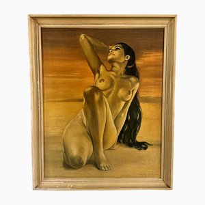 Charlie Delhauter, Nude Lady, 1960, Pigmentdruck