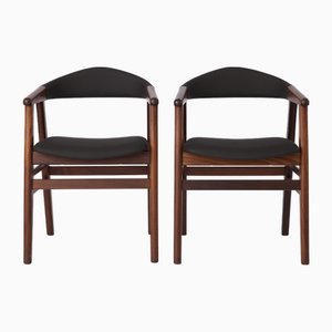 Fauteuils, Danemark, 1960s-70s, Set de 2