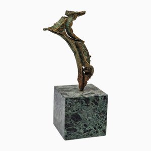 Figurative Skulptur, 1980er, Bronze