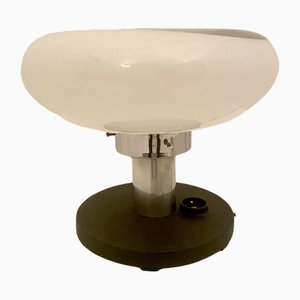 Large Space Age Table Lamp in Murano Glass by Angelo Mangiarotti for Artemide, 1970s