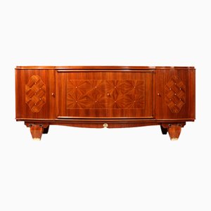 French Art Deco Sideboard attributed to Jules Leleu, 1940s