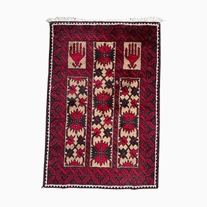 Vintage Turkmen Baluch Rug, 1950s