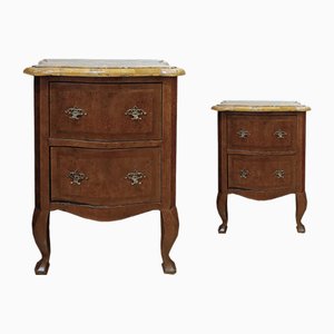 Tables de Chevet Antiques, Set de 2