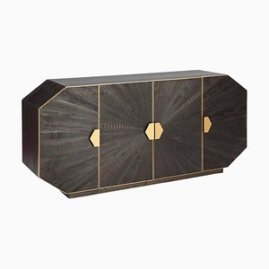 Wood and Metal Sideboard by Thai Natura