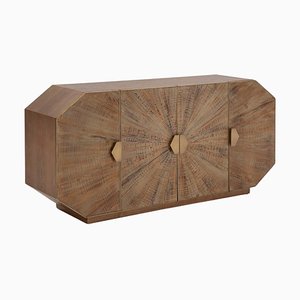 Wood and Metal Sideboard by Thai Natura