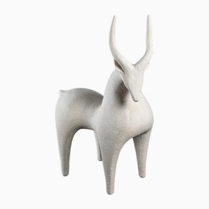 Sculpture Animal Gazelle par Athena Jahantigh