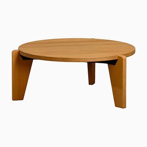 Coffee Table in Oak by Jean Prouvé for Vitra, 1990s