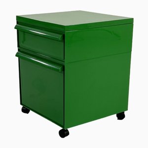 Green Chest of Drawers Model 4601 on Wheels by Simon Fussell for Kartell, 1970s