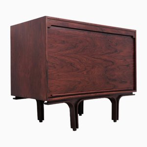 Credenza modello 501 con anta a rullo di Gianfranco Frattini per Bernini, anni '50