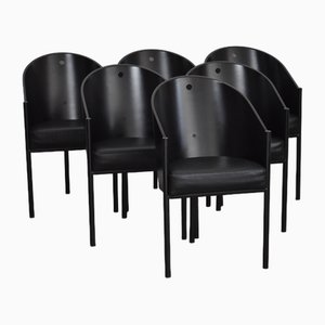 Costes Esszimmerstühle von Philippe Starck für Driade, 1980er, 6er Set, 6er Set