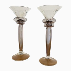 Verres Enrico V par Borek Sipek pour Driade, Set de 2