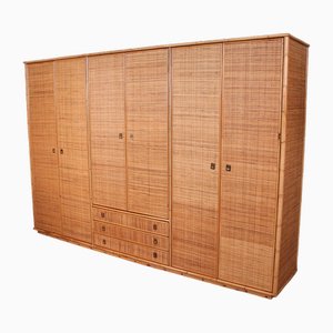 Large Rattan Cabinet from Dal Vera, 1960s