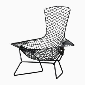 Schwarzer Bird Chair 423 von Harry Bertoia für Knoll International, 1970er