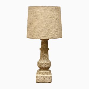 Large Stone Table Lamp, France, 1960s