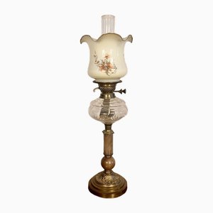 Antique Victorian Oil Lamp, 1870s