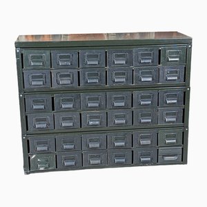 Industrial Metal Mechanic's Cabinet with 36 Drawers