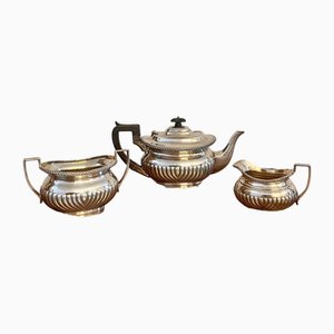 Antique Edwardian Tea Service, 1900s, Set of 3