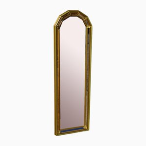 Specchio dorato con cornice Fleur-de-Lis
