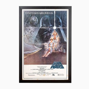 Affiche Originale de Star Wars : Un Nouvel Espoir, sortie des États-Unis, 1977