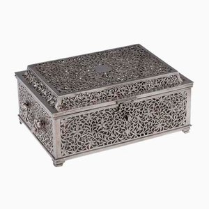 20th Century Indian Kutch Silver Treasure Chest, 1900s