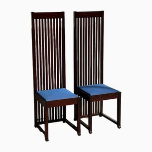 Chaises Robie par Frank Lloyd Wright pour Cassina, Italie, 1990s, Set de 2