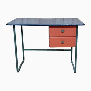 Desk with Metal Base, 1960s
