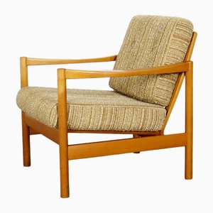 Vintage Lounge Chair in Oak