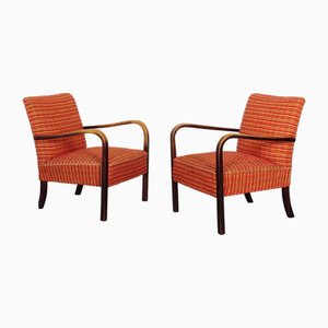Vintage Armchairs by Thonet, 1930s, Set of 2