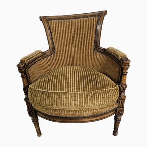 Fauteuil Louis XVI en Tissu et Bois