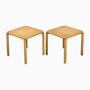 Vintage Scandinavian Oak Side Tables by Karl Andersson & Söner, 1950s, Set of 2