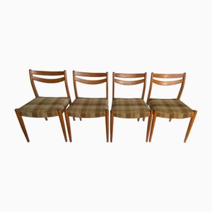 Sedie in stile scandinavo, 1960, set di 4