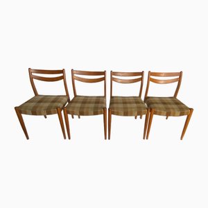 Stühle im skandinavischen Stil, 1960, 4 . Set