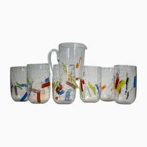 Verres Collection Joyful par Maryana Iskra pour Ribes the Art of Glass, Set de 7