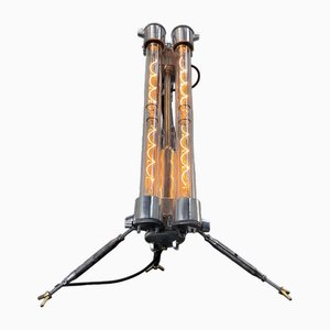 Industrial Steampunk Edison Floor Lamp, 1975