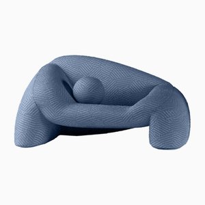 Jell Armchair in Kvadrat Razzle Dazzle Fabric by Alter Ego Studio